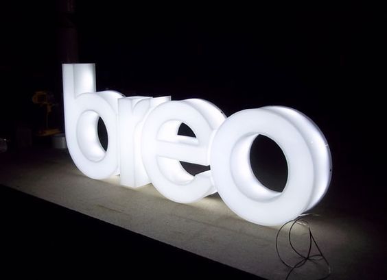 3D Acrylic Letters